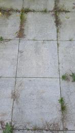 Lichtgrijze tuintegels, Tuin en Terras, Gebruikt, Ophalen of Verzenden, 10 m² of meer, Beton