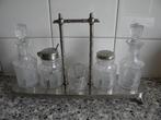 FRAAIE CRUETSET, MENAGESET, IN GOEDE STAAT, MOOI GESLEPEN, Antiek en Kunst, Ophalen of Verzenden