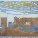 Berlage Jachthuis Sint Hubertus 2 Schetsen, Antiek en Kunst, Ophalen of Verzenden