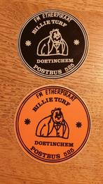 Stickers ether zender piraat, Billie Turf,  DOETINCHEM, Ophalen of Verzenden