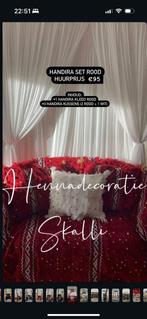 Handira set amazigh rood, Kleding | Dames, Trouwkleding en Trouwaccessoires, Ophalen of Verzenden, Zo goed als nieuw, Rood, Accessoires