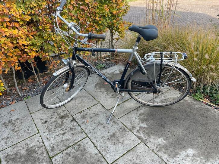 Gazelle Orange herenfiets Groot Frame, Fietsen en Brommers, Fietsen | Heren | Herenfietsen, Gebruikt, Gazelle, 65 cm of meer, Versnellingen