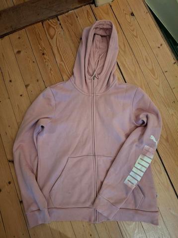 Roze Puma vest maat L  beschikbaar voor biedingen