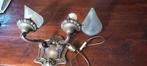 Zware antieke wandlamp., Antiek en Kunst, Ophalen