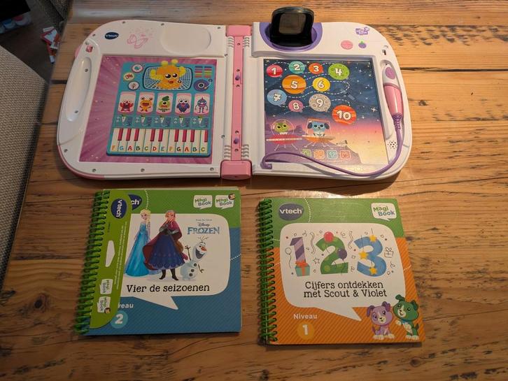 VTech MagiBook 3D - Leerzaam Speelplezier!, Kinderen en Baby's, Speelgoed | Educatief en Creatief, Gebruikt, Taal en Lezen, Rekenen
