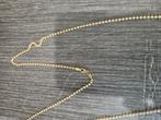 14 k gouden balletjes ketting 10,5 gram 70 cm, Sieraden, Tassen en Uiterlijk, Kettingen, Ophalen of Verzenden, Nieuw, Goud, Goud