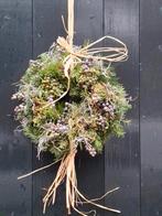 Natuurlijke kerstkrans kerstgroen tillandsia raffia dadeltak, Huis en Inrichting, Ophalen of Verzenden, N, N, N