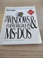 Gebruikershandleiding DOS 6.22 en Windows 3.11 Engelstalig, Ophalen of Verzenden