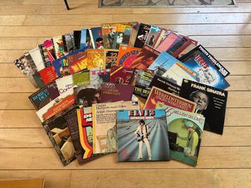 Verzameling vintage lp’s platenspeler beschikbaar voor biedingen