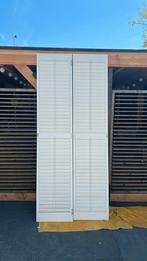 2 x shutters wit 247x53 cm, Ophalen of Verzenden, Zo goed als nieuw, Wit, Minder dan 100 cm