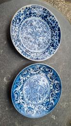 2 Grote Delfts Blauwe Borden, Ophalen