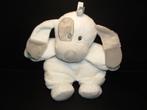 TIAMO HOND LITTLE HERO  VELOURS WIT MET GRIJS VELOURS SNUITJ, Ophalen of Verzenden, Nieuw, Hond