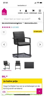 4 mooie eetkamerstoelen te koop, Ophalen of Verzenden, Zo goed als nieuw, Grijs, Vier