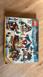 Lego winter village / kerst 10235 winter dorpmarkt, Ophalen of Verzenden, Nieuw, Complete set, Lego