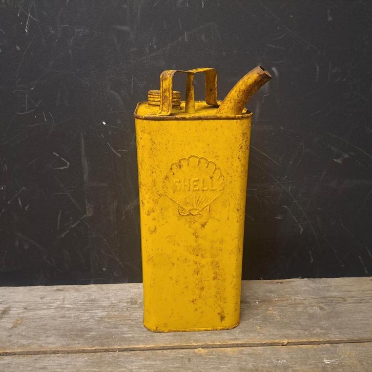 Shell oliekan Vintage, Verzamelen, Merken en Reclamevoorwerpen, Gebruikt, Gebruiksvoorwerp, Ophalen of Verzenden