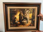 Schilderij: Familie Scène met Baby, Ophalen