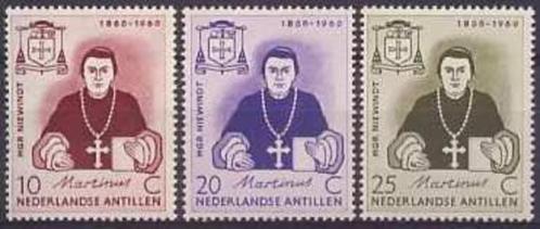Nederlandse Antillen 311/3 postfris Mgr. Niewindt 1960, Postzegels en Munten, Postzegels | Nederlandse Antillen en Aruba, Postfris