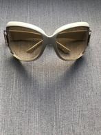 Vintage zonnebril van Dior voor een heel klein prijsje!, Gebruikt, Zonnebril, Wit, Ophalen of Verzenden