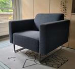 Artifort Mare fauteuils met donkergrijze wollen Ploegstof, Ophalen, 75 tot 100 cm, Zo goed als nieuw, 75 tot 100 cm