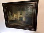 Sfeervol topschilderij van Emmanuel Vierin, Antiek en Kunst, Ophalen