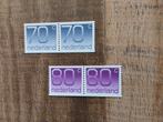 Nvph 1117A+1118A Rolzegel Cijferserie Crouwel 70 +80 (  pfl, Postzegels en Munten, Postzegels | Nederland, Ophalen of Verzenden