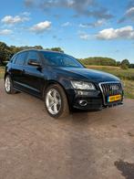Audi Q5 3.2 v6 2x S-line, Auto's, Zwart, Zwart, Leder, Stationwagon