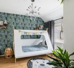 Kinderbed Woood tipitent incl lade, excl. matras, Ophalen, 85 tot 100 cm, Zo goed als nieuw, Matras