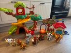 Zoef zoef dieren speelboomhut , hondenhok en losse diertjes, Kinderen en Baby's, Speelgoed | Vtech, Ophalen of Verzenden, Zo goed als nieuw
