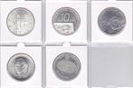 Complete serie van 5 zilveren tientjes 1994 t/m 1999 Beatrix, Postzegels en Munten, Munten | Nederland, Zilver, Ophalen of Verzenden