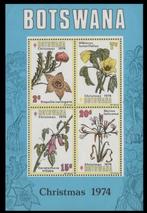 Botswana 1974 Kerst Blok Bloemen, Verzenden, Overige landen, Postfris