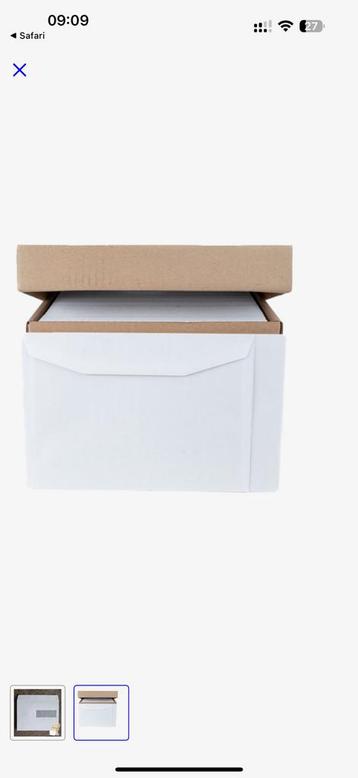 Nieuw! Partij enveloppen c5 twee varianten beschikbaar voor biedingen