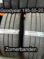 5X 195-55-20 Goodyear-Hankook-Tristar zomerbanden, Ophalen, 18 inch, Gebruikt, Band(en)