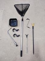 Witvis materiaal diverse items, schepnet, houders, etc, Ophalen, Gebruikt, Overige typen