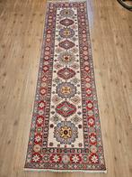 Handgeknoopt oosters tapijt loper kazak 299x84