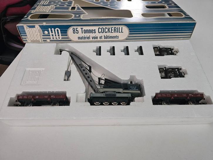 Jouef HO 85 Tonnes Cockerill, Hobby en Vrije tijd, Modeltreinen | H0, Zo goed als nieuw, Gelijkstroom, Overige merken, Ophalen of Verzenden