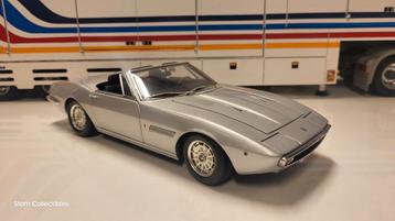Minichamps Maserati Ghibli Convertible Silver Metallic  beschikbaar voor biedingen