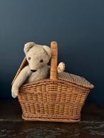 Antieke Stro Gevulde Beer met Brom, Ophalen of Verzenden