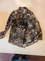 Blouse tijgerprint pantherprint, Ophalen of Verzenden, Zo goed als nieuw, Maat 38/40 (M)