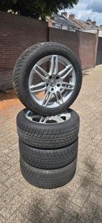 Winterbanden met Dezent velgen – 205/55 R16 – 5x112 – Audi A, Auto-onderdelen, Banden en Velgen, Ophalen, 16 inch, Banden en Velgen