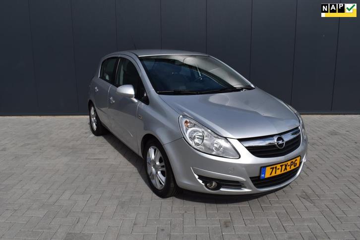 Opel Corsa 1.4-16V Cosmo |AIRCO|5DEURS|HALF LEDER|, Auto's, Opel, Bedrijf, Te koop, Corsa, ABS, Airbags, Airconditioning, Boordcomputer