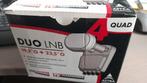 DUO LNB 4 quad, Ophalen, Zo goed als nieuw, (Schotel)antenne, Overige merken