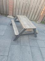 Houten Kinder Picknick Bankje, Gebruikt, Rechthoekig, Hout, Ophalen