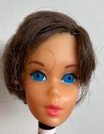 Vintage Barbie MOD 70 Hair Fair hoofd Mattel centered eyes., Verzenden, Pop