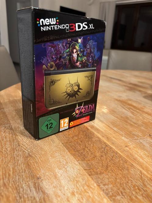 New 3DS XL Zelda Majora's Mask edition SEALED, Spelcomputers en Games, Spelcomputers | Nintendo 2DS en 3DS, Nieuw, 3DS XL, Overige kleuren
