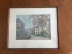 Mooie aquarel van Hein Heertjes, Ophalen of Verzenden