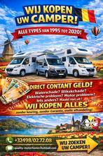‼️WIJ KOPEN UW CAMPER ‼️, Caravans en Kamperen, Campers, Bedrijf, Tot en met 4, Half-integraal