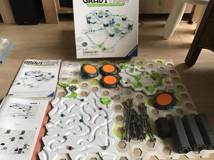 Gravitrax Starterset - Baan je eigen weg!, Kinderen en Baby's, Speelgoed | Bouwstenen, Gebruikt, Overige merken, Ophalen