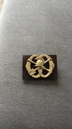 Baretembleem pioniers, Ophalen of Verzenden, Landmacht, Nederland, Embleem of Badge