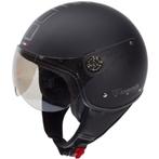 HELM DEMM FASHION MATZWART MEDIUM EN LARGE, Fietsen en Brommers, Brommerhelmen, Ophalen of Verzenden, Nieuw, Demm