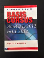 Basiscursus AutoCAD 2012 en LT 2012 - Harold Weistra, Ophalen of Verzenden, Gelezen, Software